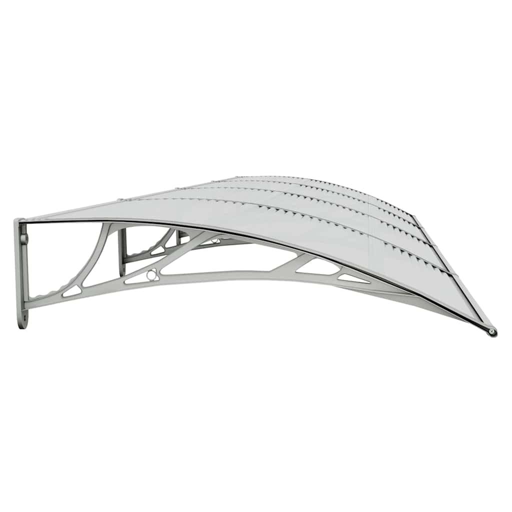 Maison Chic - Store banne | Auvent de porte gris 400 x 100 cm Polycarbonate Maison Chic - Image 5