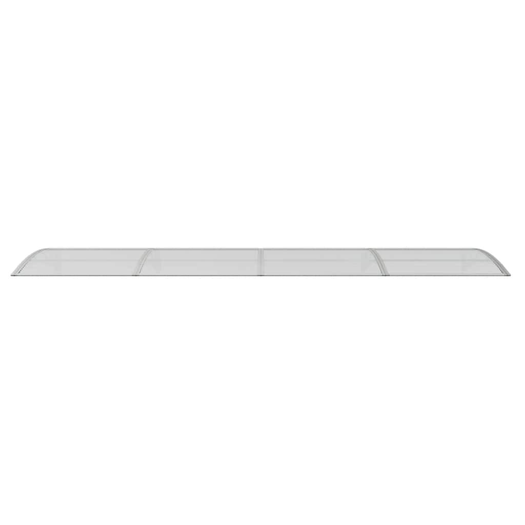 Maison Chic - Store banne | Auvent de porte gris 400 x 100 cm Polycarbonate Maison Chic - Image 4