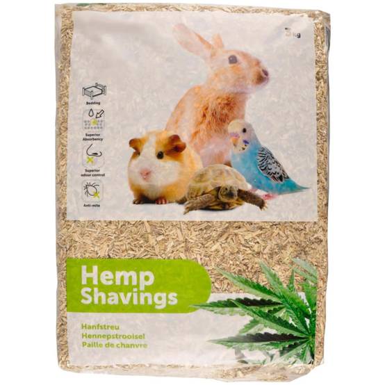 Litière en paille de chanvre 3 kg soit 48 L, pour rongeur - Image 1