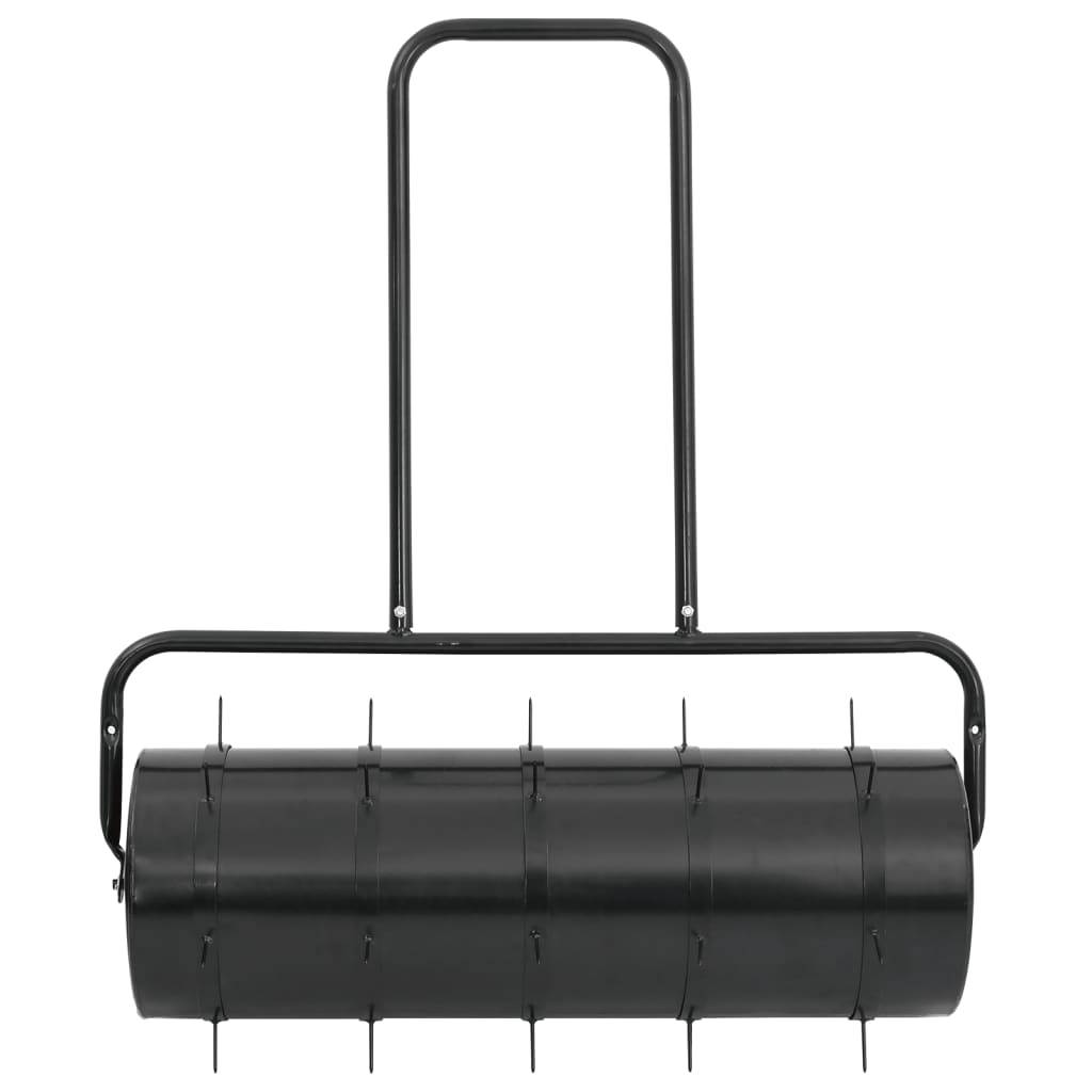 Vidaxl - Rouleau à gazon de jardin à tirer et colliers d'aérateur 63 L fer acier vidaXL 3308006 - Image 2