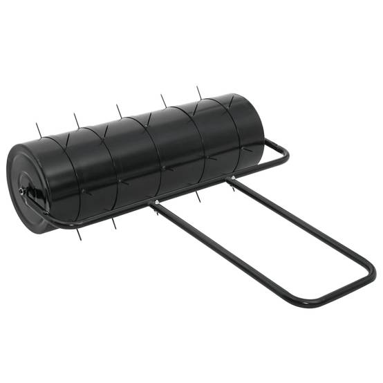 Vidaxl - Rouleau à gazon de jardin à tirer et colliers d'aérateur 63 L fer acier vidaXL 3308006 - Image 6