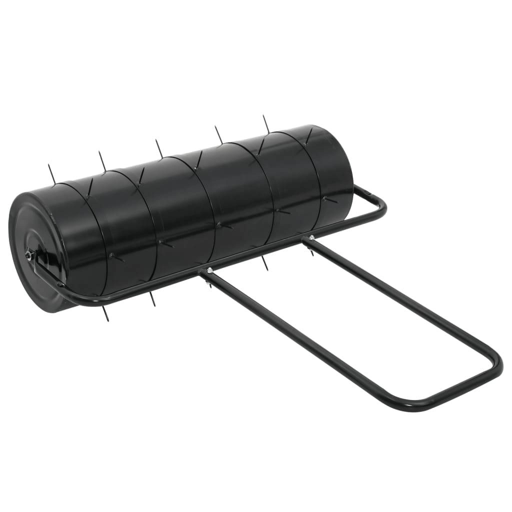 Vidaxl - Rouleau à gazon de jardin à tirer et colliers d'aérateur 63 L fer acier vidaXL 3308006 - Image 6