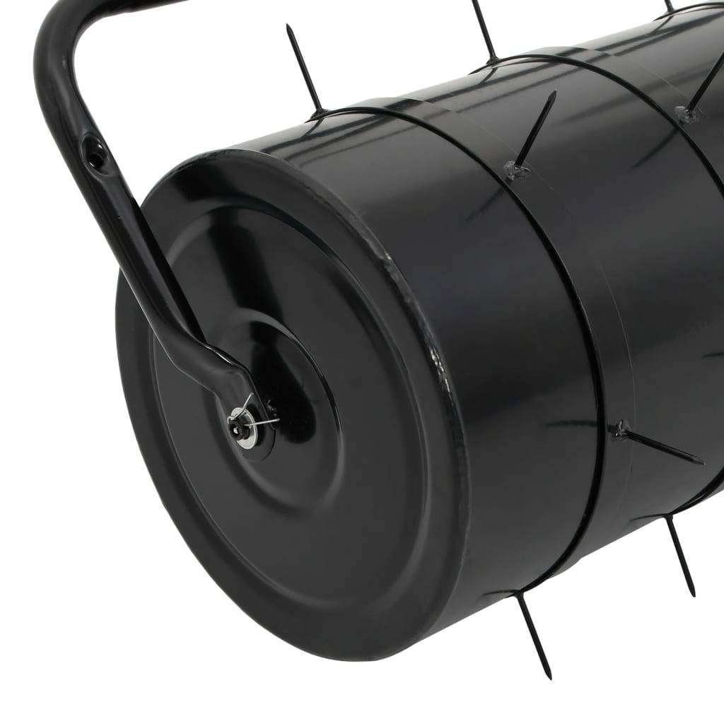 Vidaxl - Rouleau à gazon de jardin à tirer et colliers d'aérateur 63 L fer acier vidaXL 3308006 - Image 4