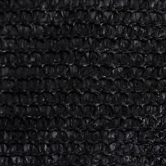 Helloshop26 - Voile d'ombrage 160 g/m² noir 6 x 6 m PEHD - Imagen 5