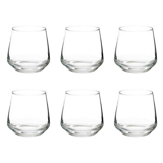 Lot de 6 Gobelets en Verre "Elaya" 34cl Transparent - Image 1
