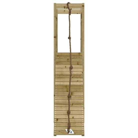 Helloshop26 - Aire de jeux d'extérieur portiques robuste jeux jardin 53 x 174 x 207 cm bois de pin imprégné - Imagen 2