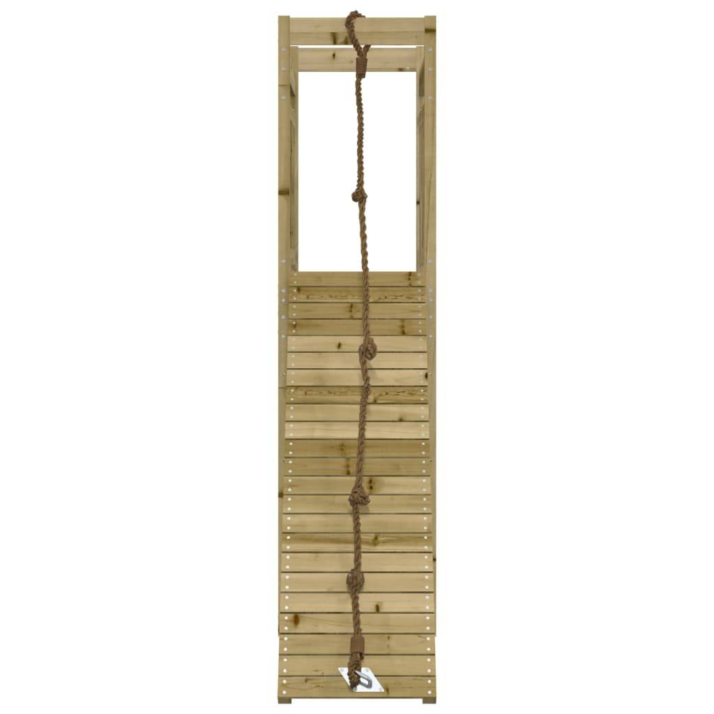 Helloshop26 - Aire de jeux d'extérieur portiques robuste jeux jardin 53 x 174 x 207 cm bois de pin imprégné - Imagen 2