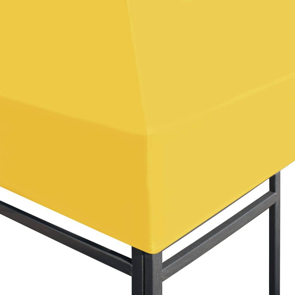 Pergola tissu jaune 4 x 3 m - Prolenta premium p350.9 - Image 5