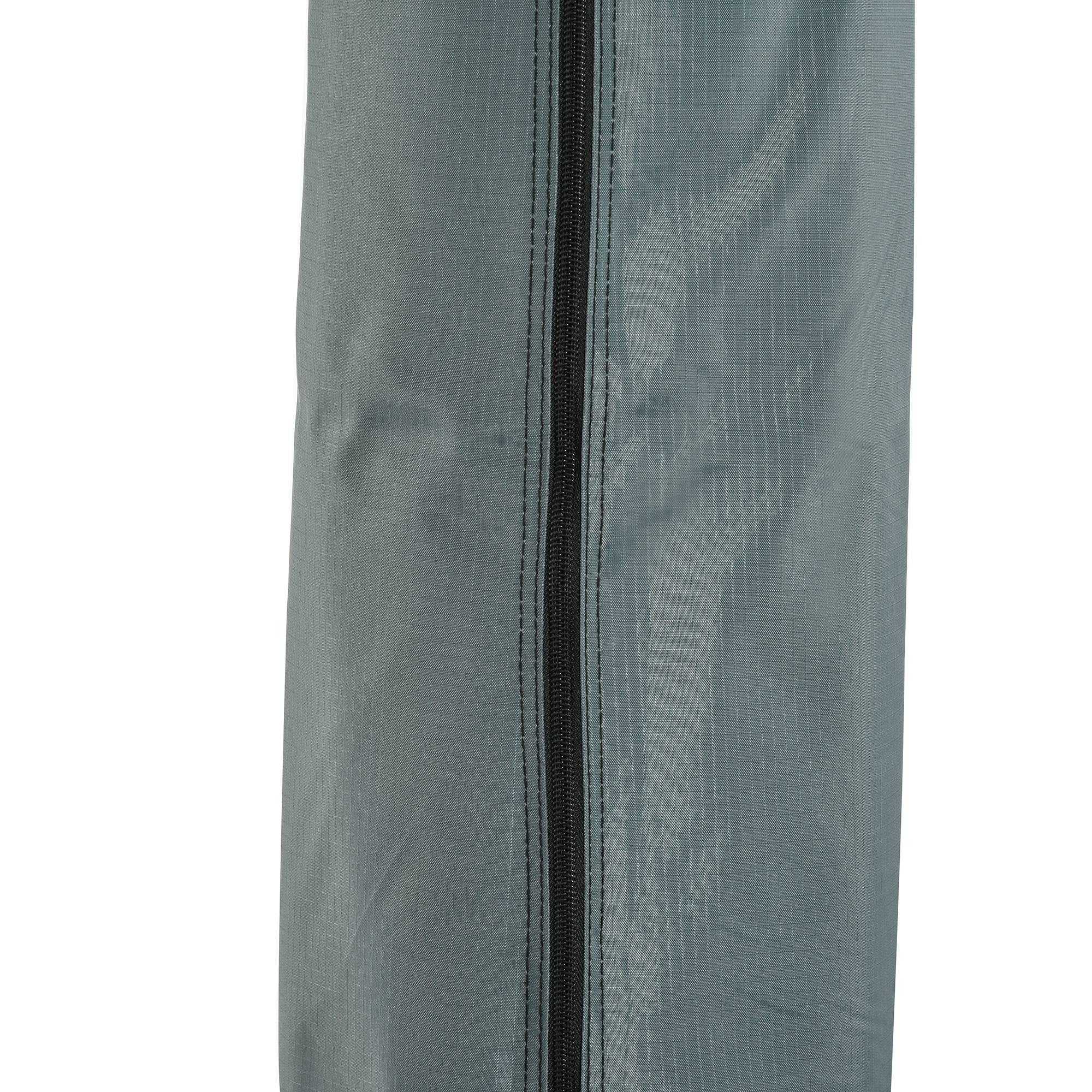 Housse de protection pour parasol droit en polyester oxford 420D gris 35 x 178 x 1 cm - PANGIVO - Image 10