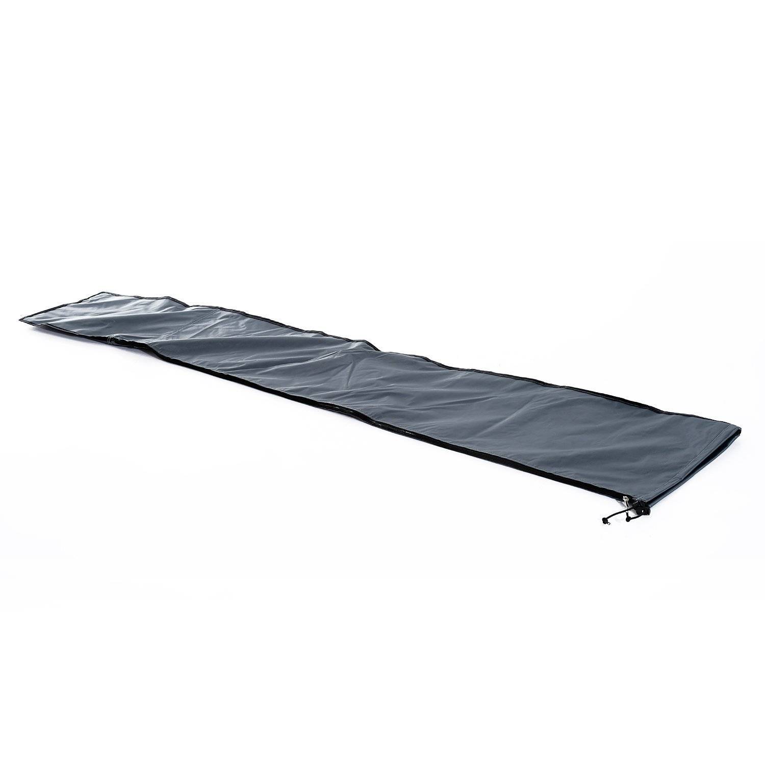 Housse de protection pour parasol droit en polyester oxford 420D gris 35 x 178 x 1 cm - PANGIVO - Image 2