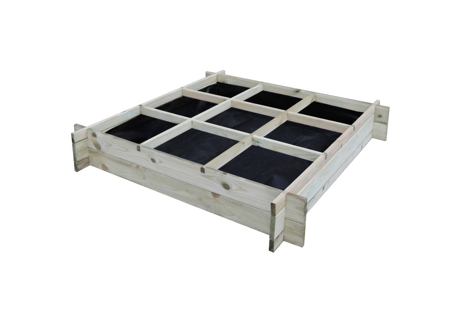 Jardipolys - Potager CARDON 100x100xH18cm Jardipolys