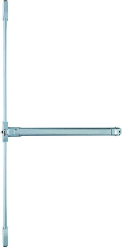 Iseo - Serrure anti panique Push barre IDEA 3 points finition argent - ISEO - 942308477TA - Imagen 1