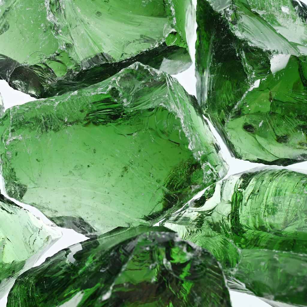 PANGIVO - Roches de jardin verre vert 6-12 cm 25 kg - PANGIVO - Image 8
