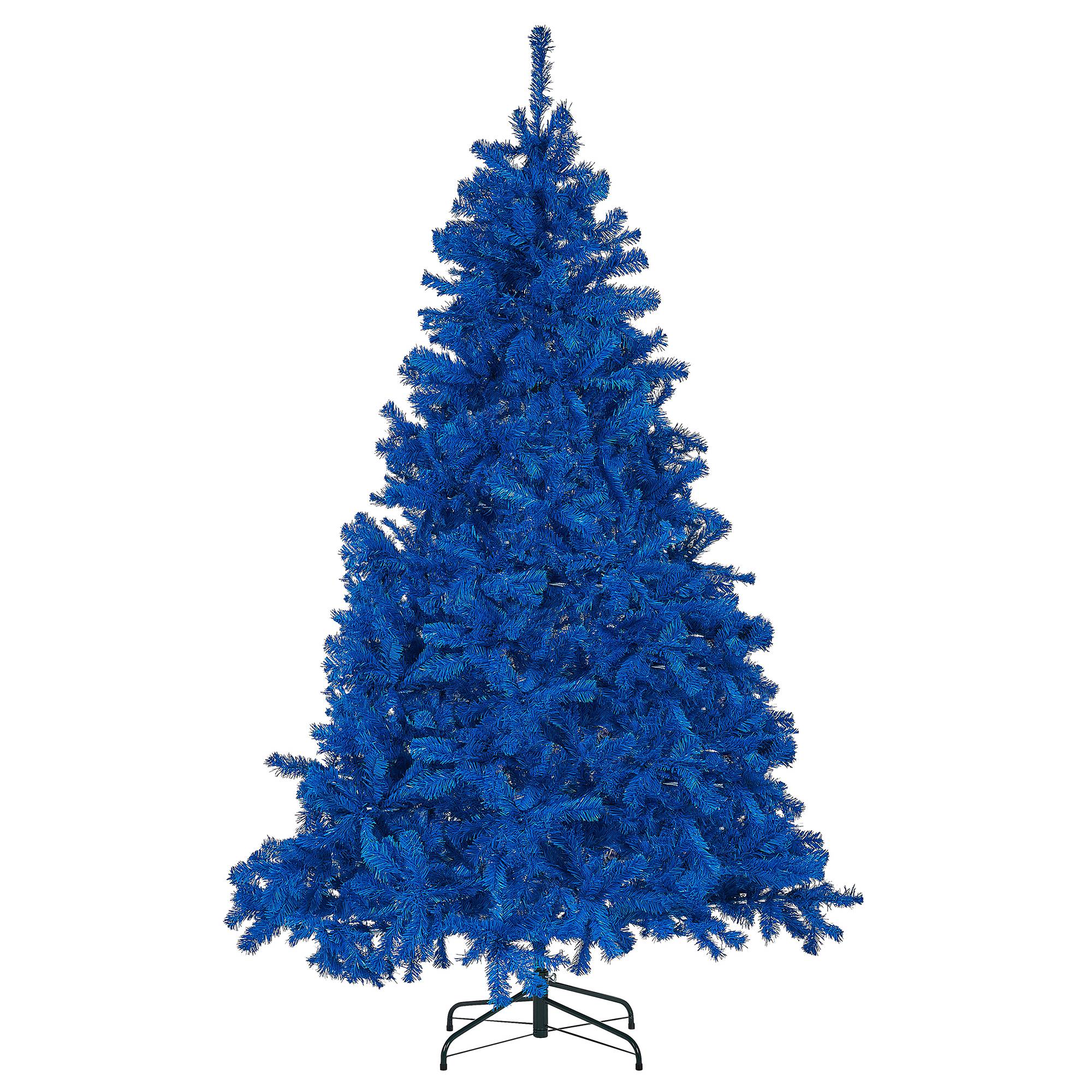 Beliani - Sapin de Noël PVC Bleu FARNHAM - Beliani - Imagen 2