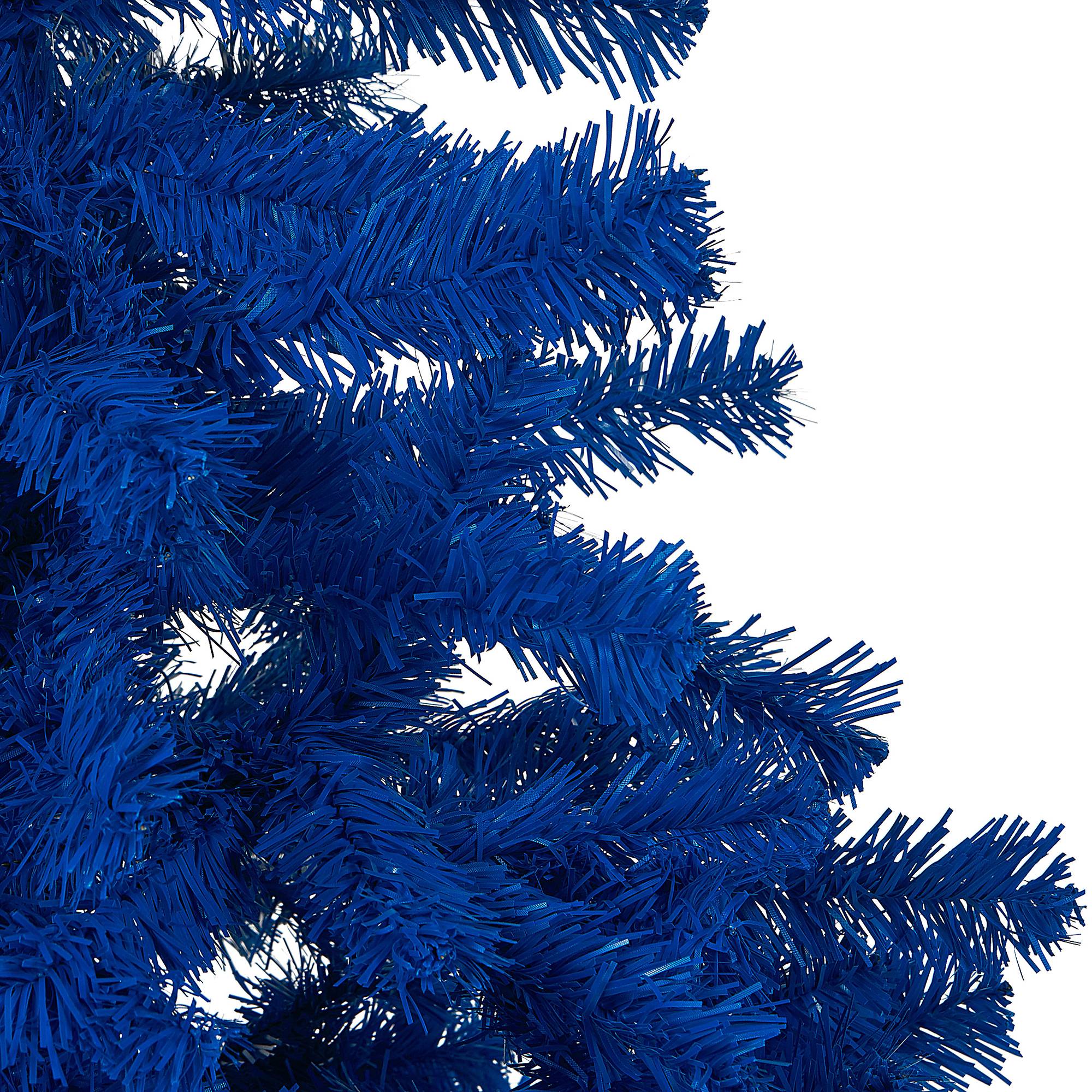 Beliani - Sapin de Noël PVC Bleu FARNHAM - Beliani - Imagen 4