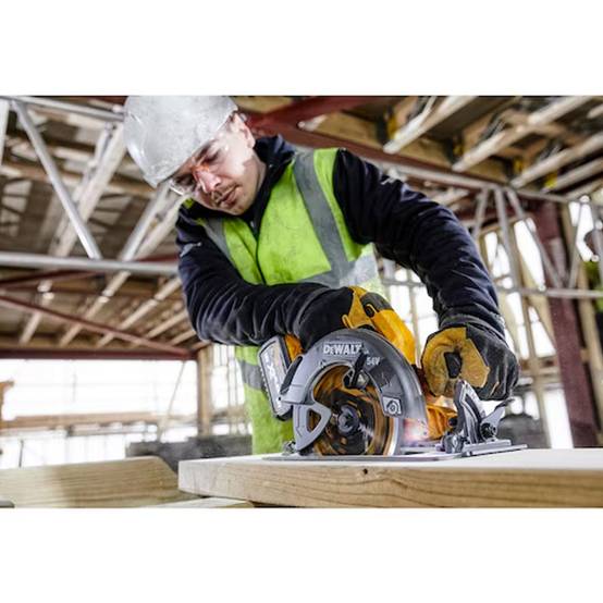 Scie circulaire 2.0 XR FLEXVOLT 54V Brushless - 190mm - DEWALT - avec 2 batteries 54V 2.0Ah - chargeur - TSTAK - DCS578T2-QW - Image 5
