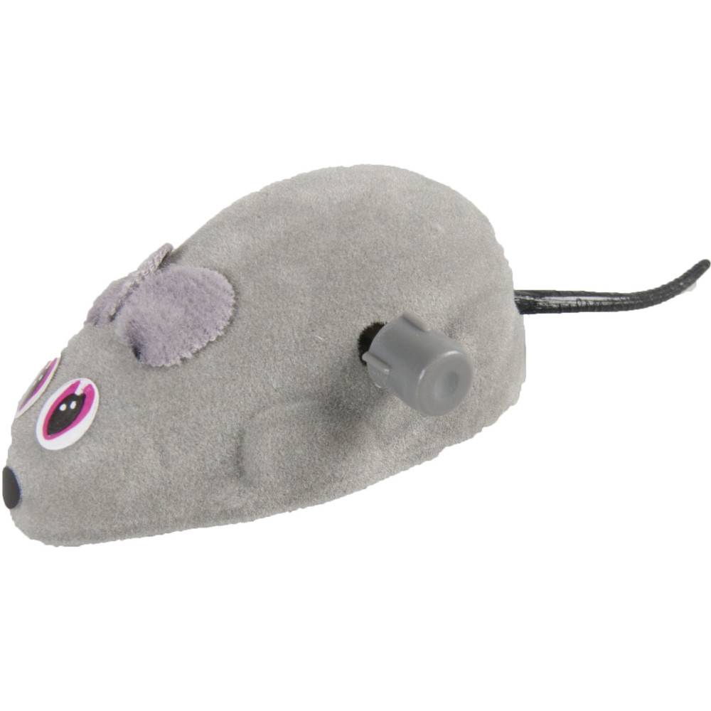 Jouet souris Xavier 10.5 cm grise pour chat - Imagen 2