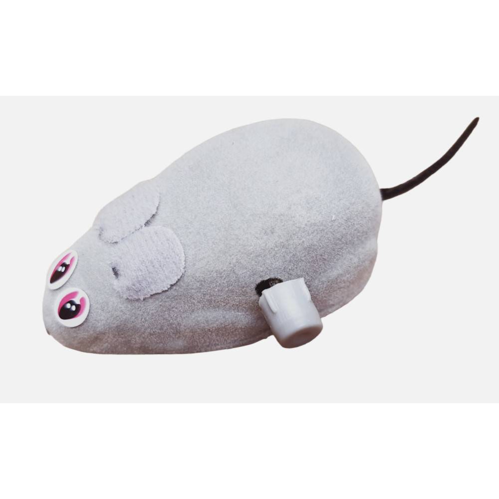 Jouet souris Xavier 10.5 cm grise pour chat - Imagen 1