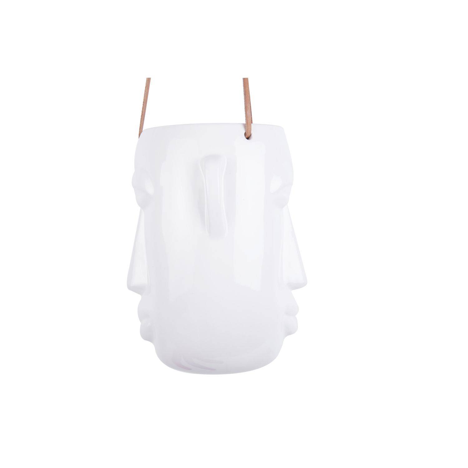 Present Time - Cache-pot design suspendu Mask allongé - Present Time - Imagen 2