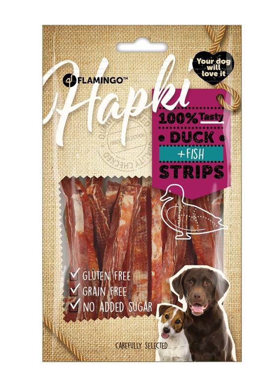 Friandises chien canard & cabillaud lanières 85g - Image 2