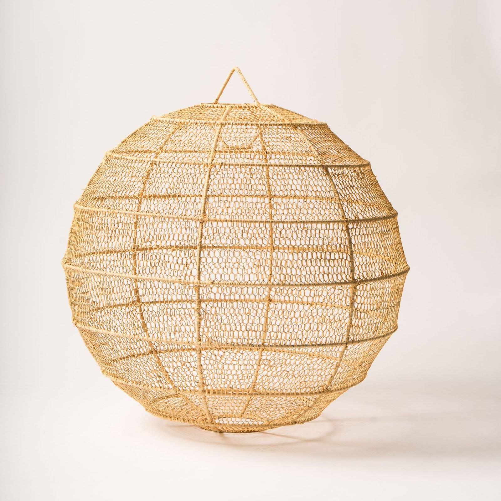 Suspension Boule Raffia - 60 cm - Image 2