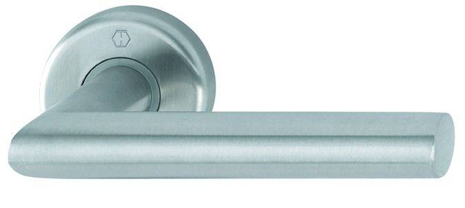 Garniture de porte HOPPE Utrech - Inox - Bec de cane - 3940663