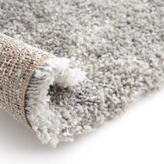 Decoweb - Tapis de salon à motif organique - Gris marbré - Veinage blanc - 160 x 230 cm - Decoweb - Image 4
