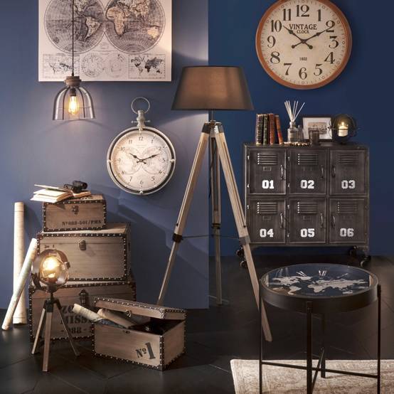 Lampadaire trépied Runo noir Atmosphera H 145 cm - Image 2