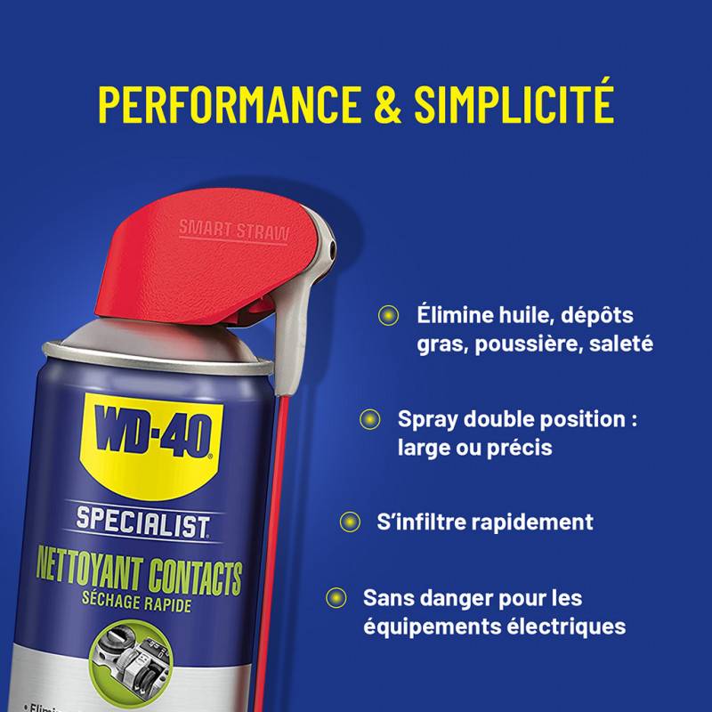 Wd40 - Nettoyant contact WD40 Séchage rapide - 33368 - Image 3