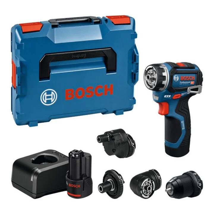 Visseuse GSR 12V-32 FC - BOSCH - Avec 2 batteries 2.0Ah - chargeur - divers embouts - L-BOXX - 06019N7101 - Image 1