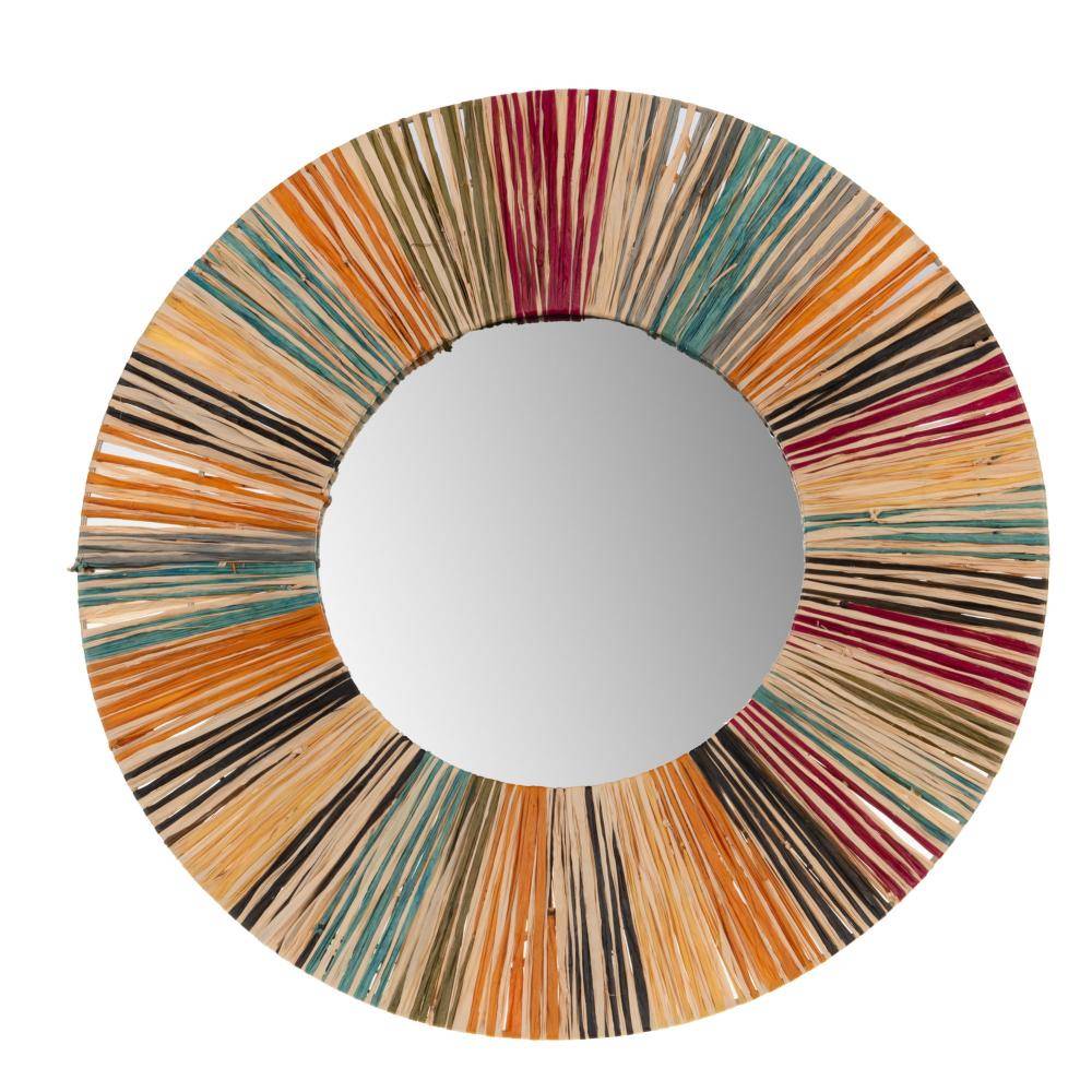 Amadeus - Miroir Multicolor rond - Image 1