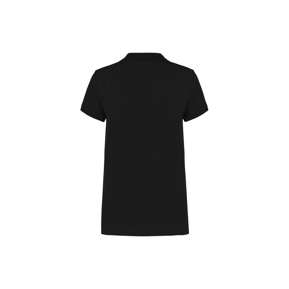 Polo de travail piqué femme Kariban 100% coton Noir XXL - Image 2