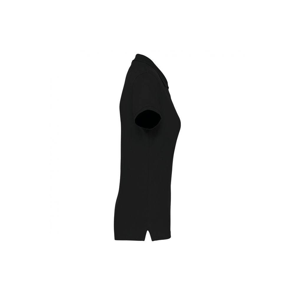 Polo de travail piqué femme Kariban 100% coton Noir XXL - Image 3