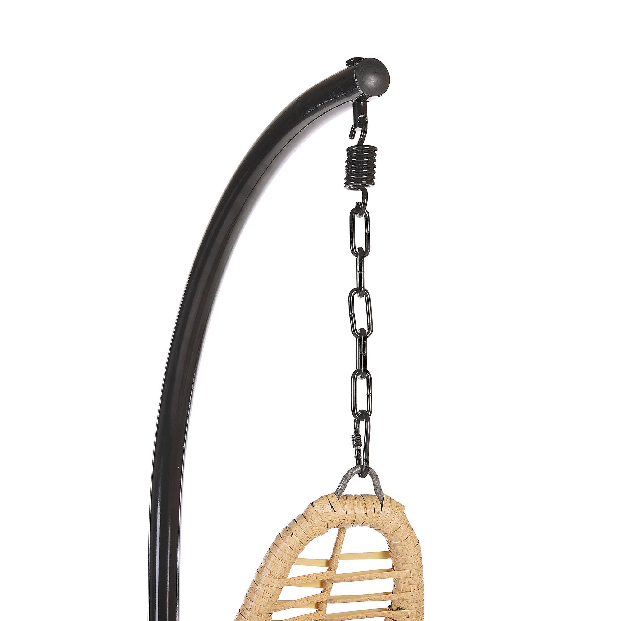 Beliani - Chaise porte-à-faux Polyrotin Naturel ATRI II - Beliani - Imagen 6