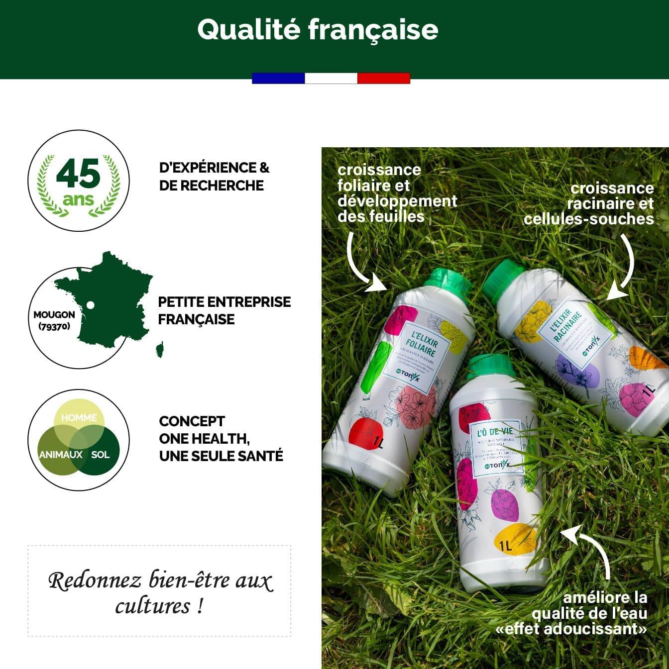 Engrais Liquide Biologique Croissance Foliaire ELIXIR FOLIAIRE - 1L - BioTonyx - Image 5