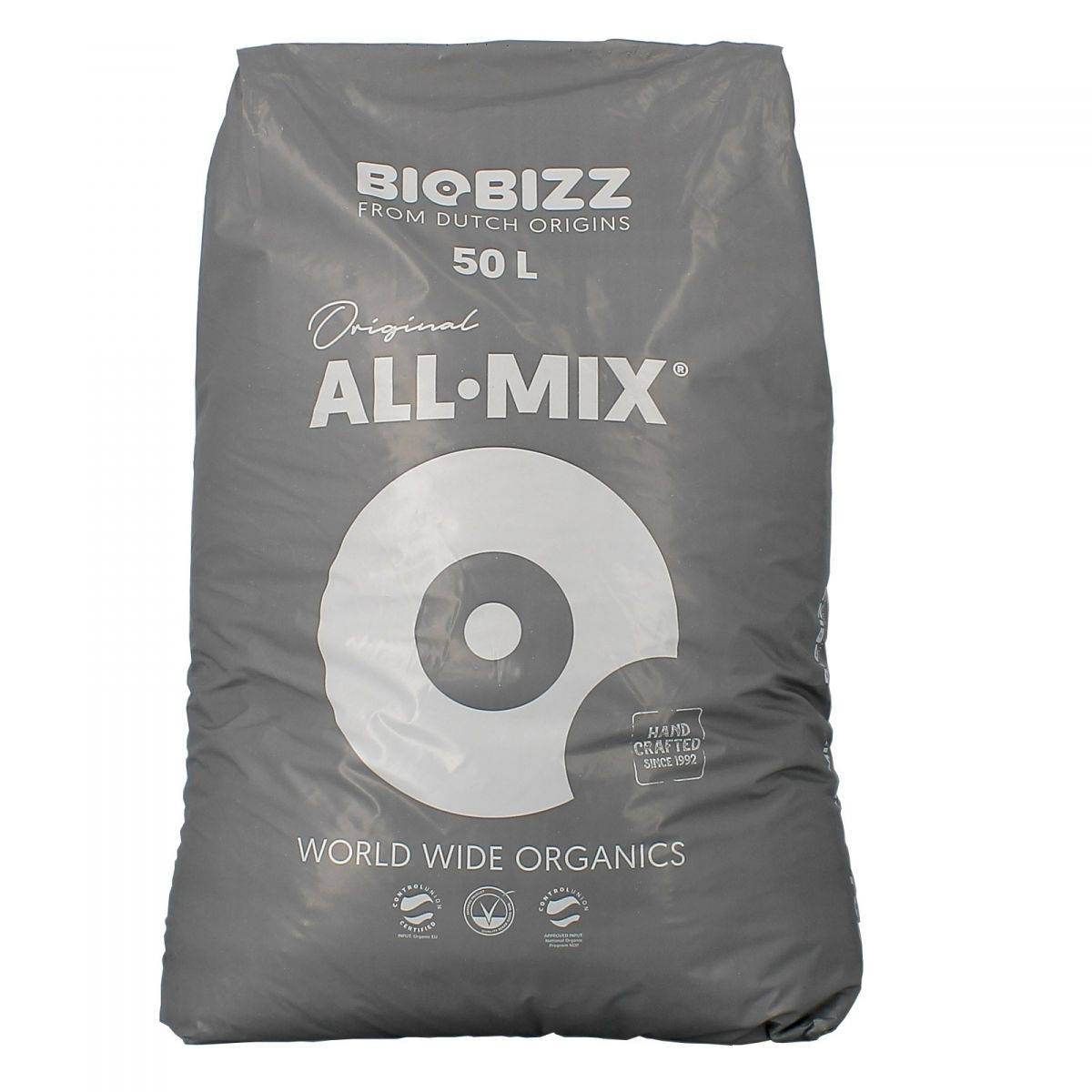 Terreau ALL.MIX en sac de 50 litres - BIOBIZZ - Image 1