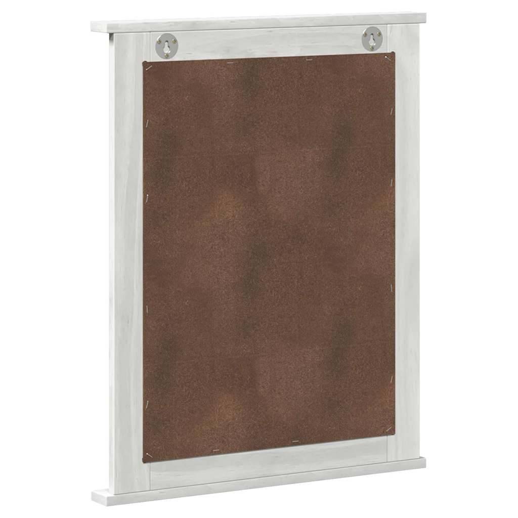 Maison Chic - Miroir VIGO Blanc antique 55,5 x 5 x 70 cm Bois de pin massif Maison Chic - Image 6