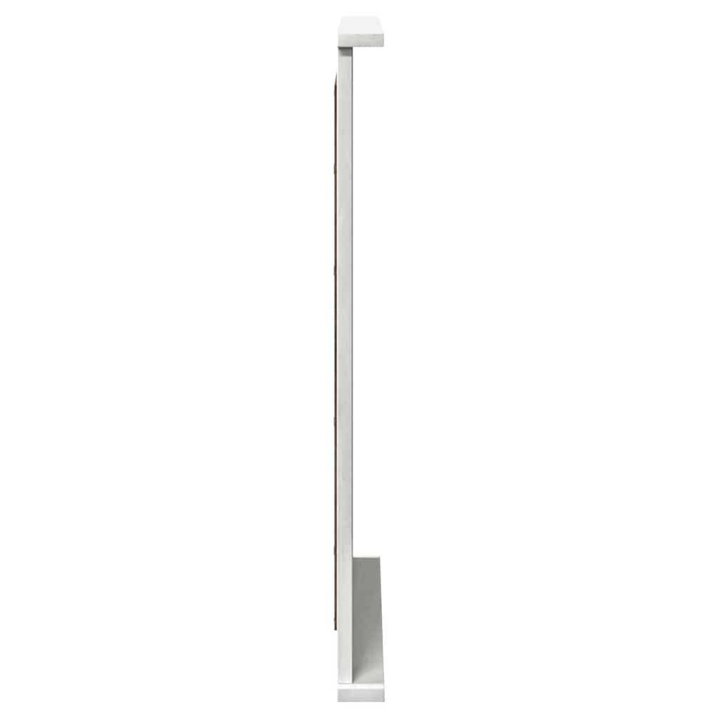 Maison Chic - Miroir VIGO Blanc antique 55,5 x 5 x 70 cm Bois de pin massif Maison Chic - Image 5