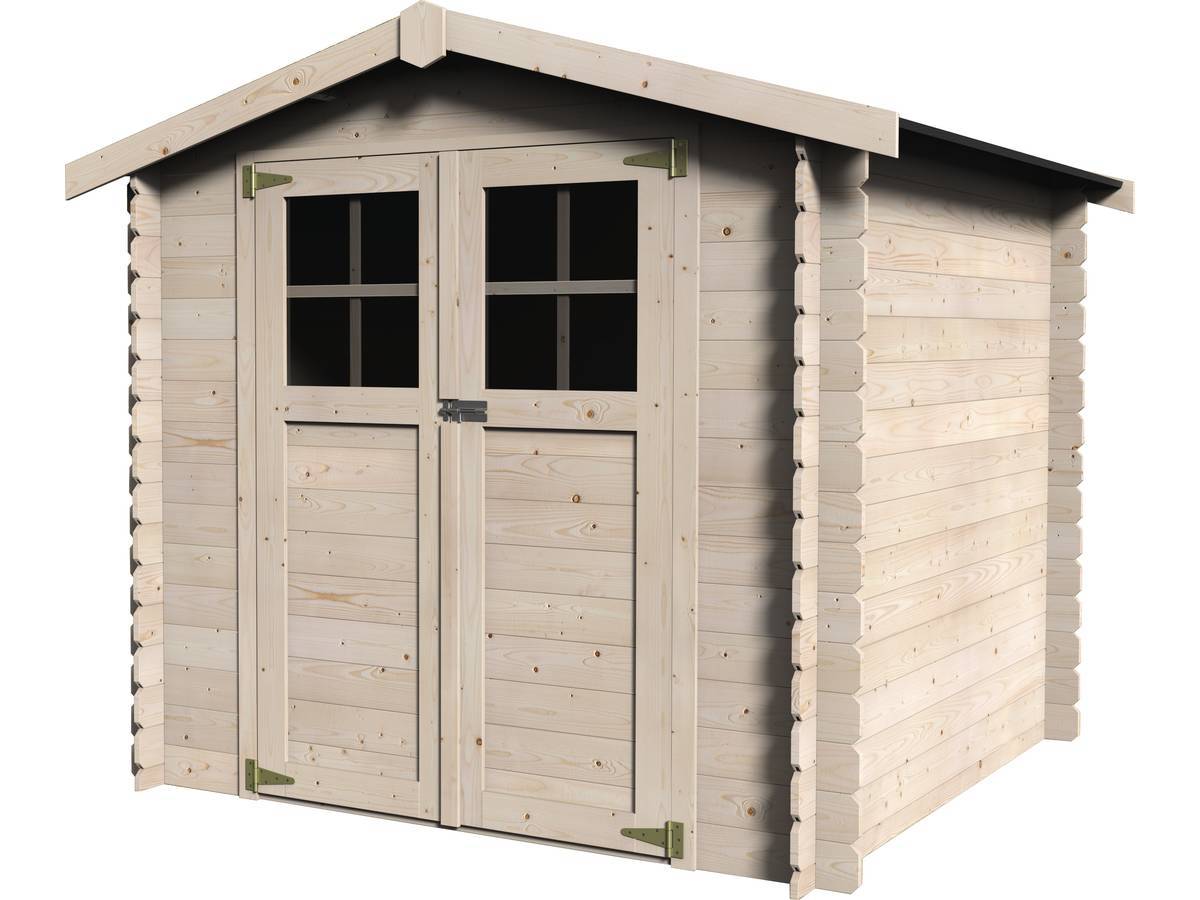 Habitat Et Jardin - Abri Jardin Bois "milovic" - 4.90 M² - 2.30 X 2.13 X 2.03 M - 19 Mm -decor Et Jardin - Imagen 1