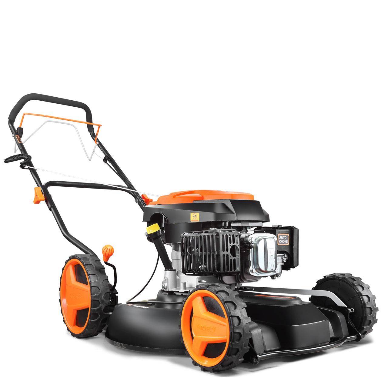 FUXTEC - Fuxtec tondeuse à gazon thermique mulching autotractée 196cm3 largeur de coupe 51cm redonne du tonus à votre pelouse - Image 8
