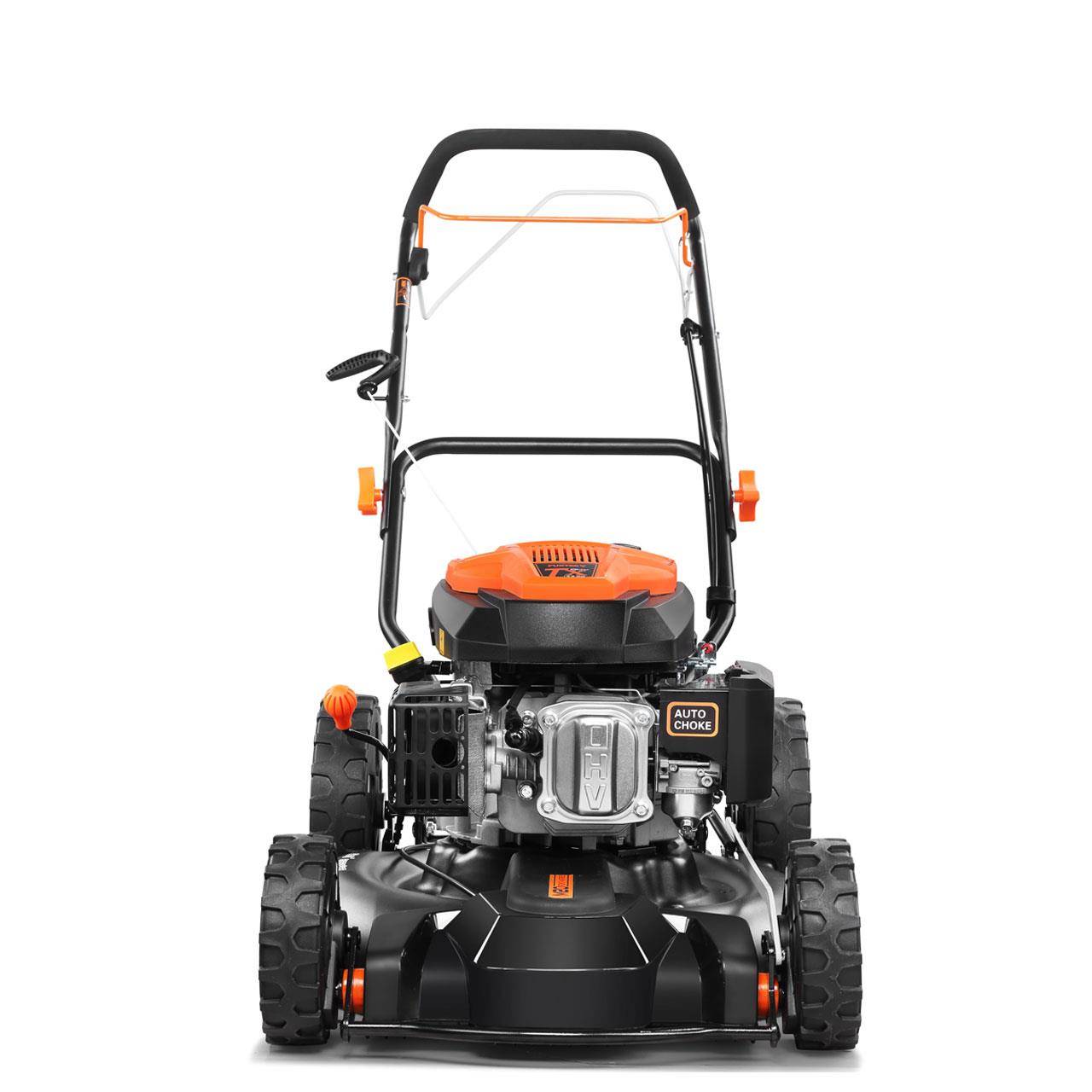 FUXTEC - Fuxtec tondeuse à gazon thermique mulching autotractée 196cm3 largeur de coupe 51cm redonne du tonus à votre pelouse - Image 9