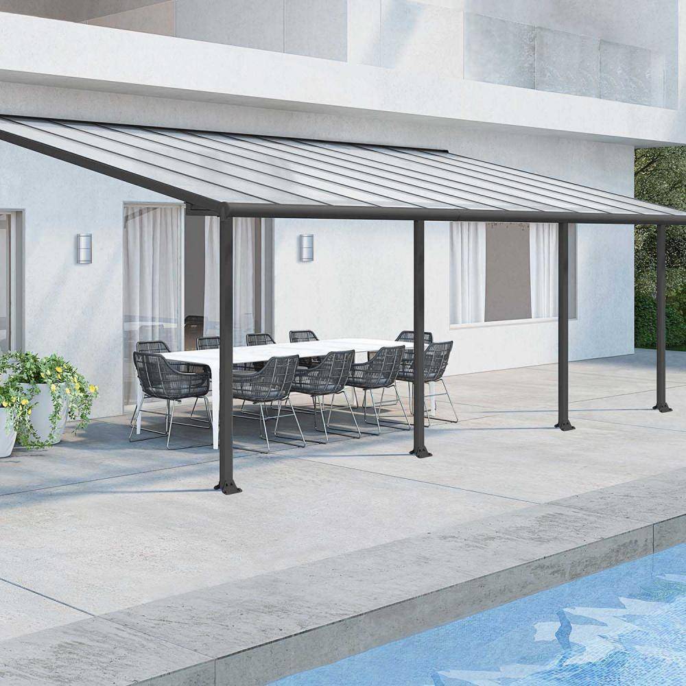 Canopia - Canopia Pergola Olympia 3X7,4 Grise - Imagen 2