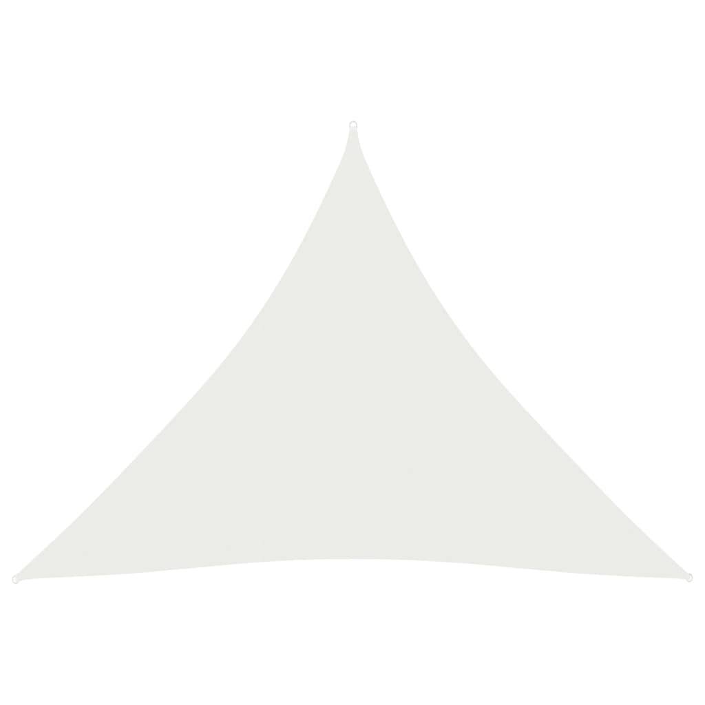Helloshop26 - Voile toile d'ombrage parasol 160 g/m² 4,5 x 4,5 x 4,5 m PEHD blanc - Imagen 1