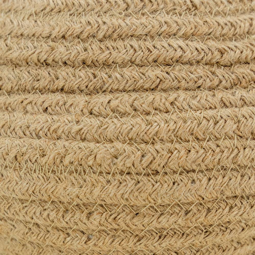 Aubry Gaspard - Corbeille ronde en jute naturelle avec 2 poignées Aubry Gaspard - Imagen 4