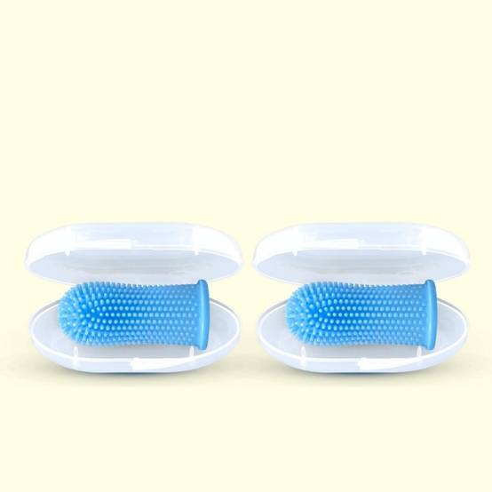 IntiMeg - Lot de 2 brosses à dents pour chien IntiMeg - Image 3