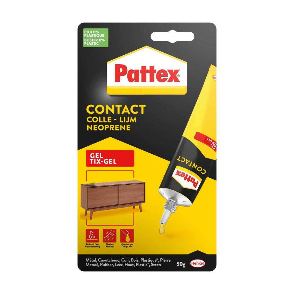Pattex - PATTEX CONTACT GEL BLISTER 50GR - Image 1
