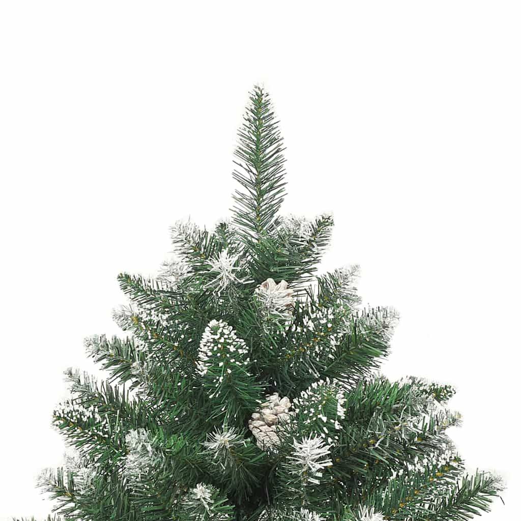 ComfortXL - Sapin de Noël Artificiel Vert 240 cm Très Touffu 2180 Branches, Kit Décoré 120 Boules et 300 LED – ComfortXL Outdoor Living - Image 8