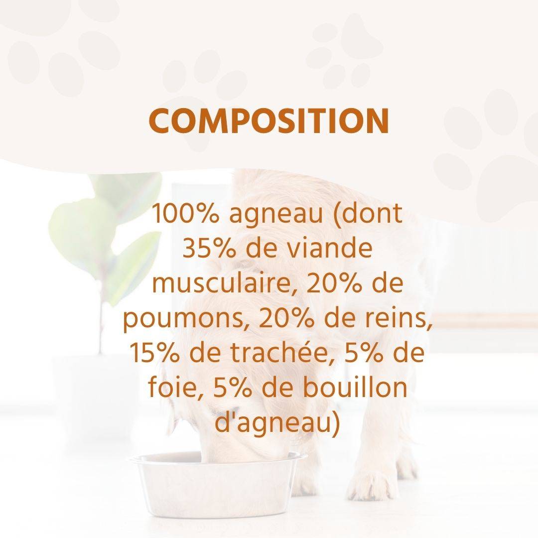 Wildfang - Wildfang - Coffret Gourmet Adulte - Aliments secs et humides - 3 x Venaison / 2 x Agneau - Image 7