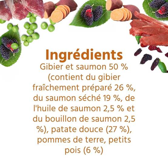 Wildfang - Wildfang - Coffret Gourmet Adulte - Aliments secs et humides - 3 x Venaison / 2 x Agneau - Image 3