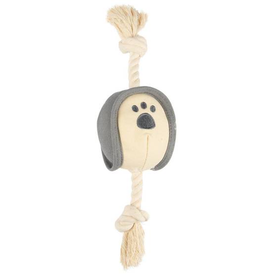 Jouet balle et corde Natural fun taille ø 8 x 33 cm pour chien - Imagen 2